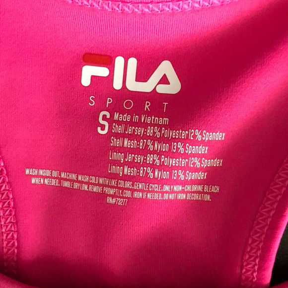 FILA SPORT® Zip Front Medium-Impact Sports Bra New - Picture 3 of 5
